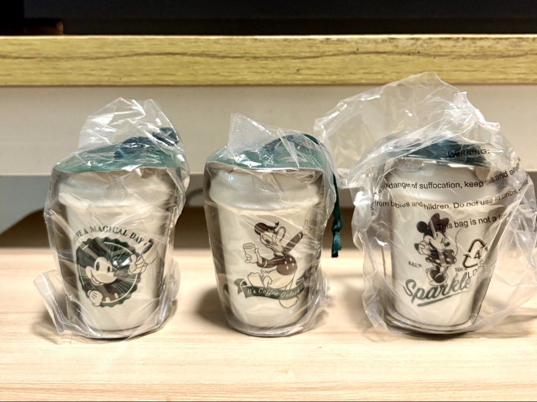 Starbucks Disney Collection Mini Mugs Set473892367589724160