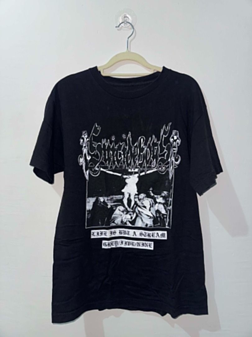 Suicideboys T-Shirt Size Medium (Category: Tshirts & Polo Shirts ) located in Manila. Submitted by kim.mercader (Listing ID 1442119851, Image 1). Description: - G59 Records "Life is but a stream" - Size: Medium 20 x 28.