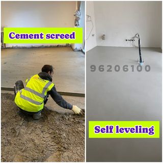 Cement Screeding, Self Leveling, Tiles Installation, Vinyl Installation, Tile Overlay, Flooring  Collection item 3