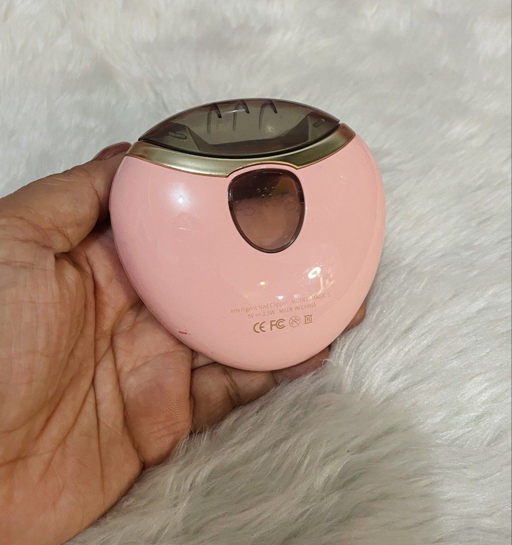 Take all automatic nail clipper and nose & ear trimmer (Category: Hands & Nails) located in Quezon City. Submitted by sissymissy1527 (Listing ID 1442143425, Image 2). Description: ➡️Both in working condition ➡️Nail clipper: rechargeable (android charger,charger not included) ➡️Ear & nose trimmer: battery op(1 AA battery, battery not included ) .