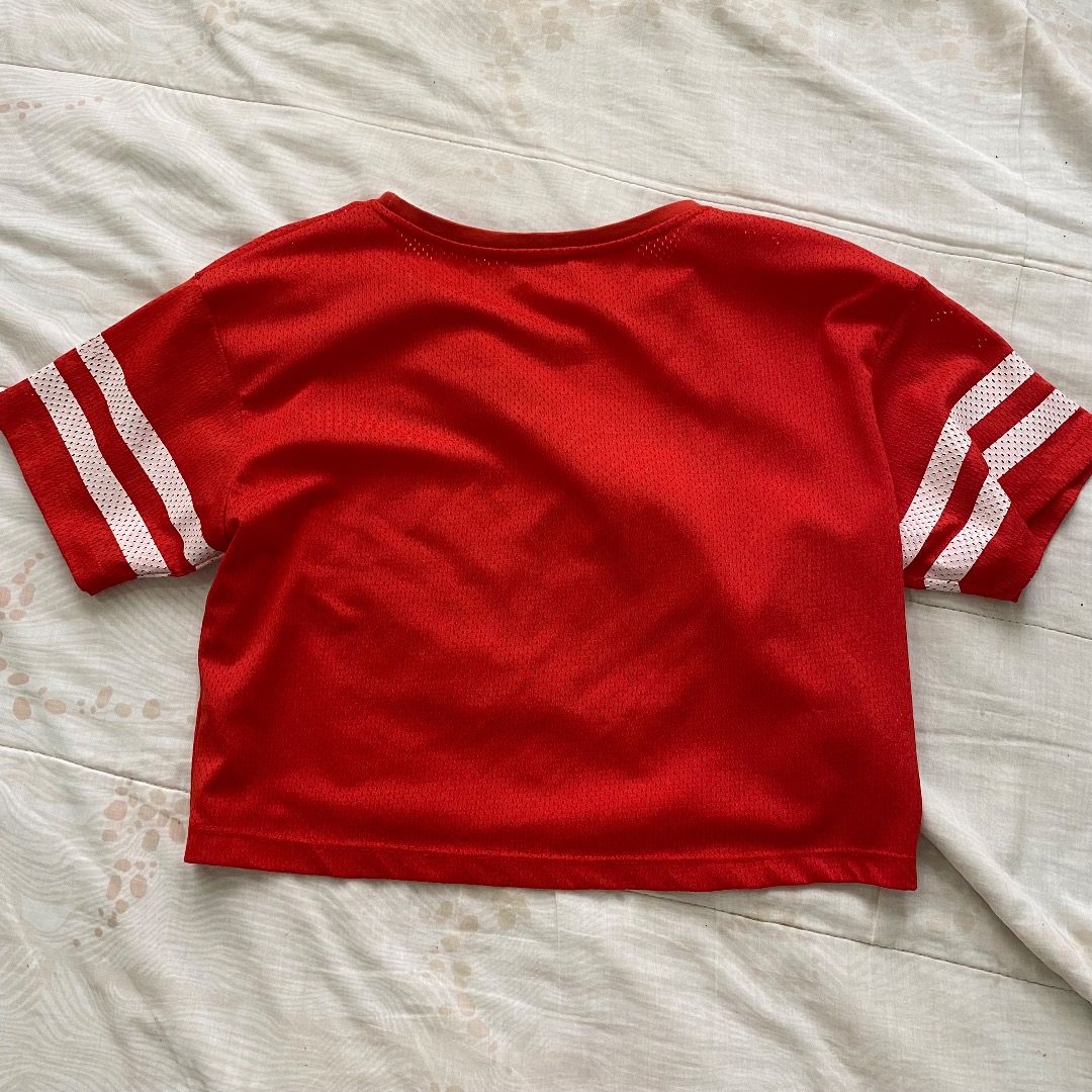 Terranova Red Jersey Top (Category: Sleeveless) located in Quezon City. Submitted by cinnamarielle (Listing ID 1442091327, Image 3). Description: - Preloved Terranova size S on tag.