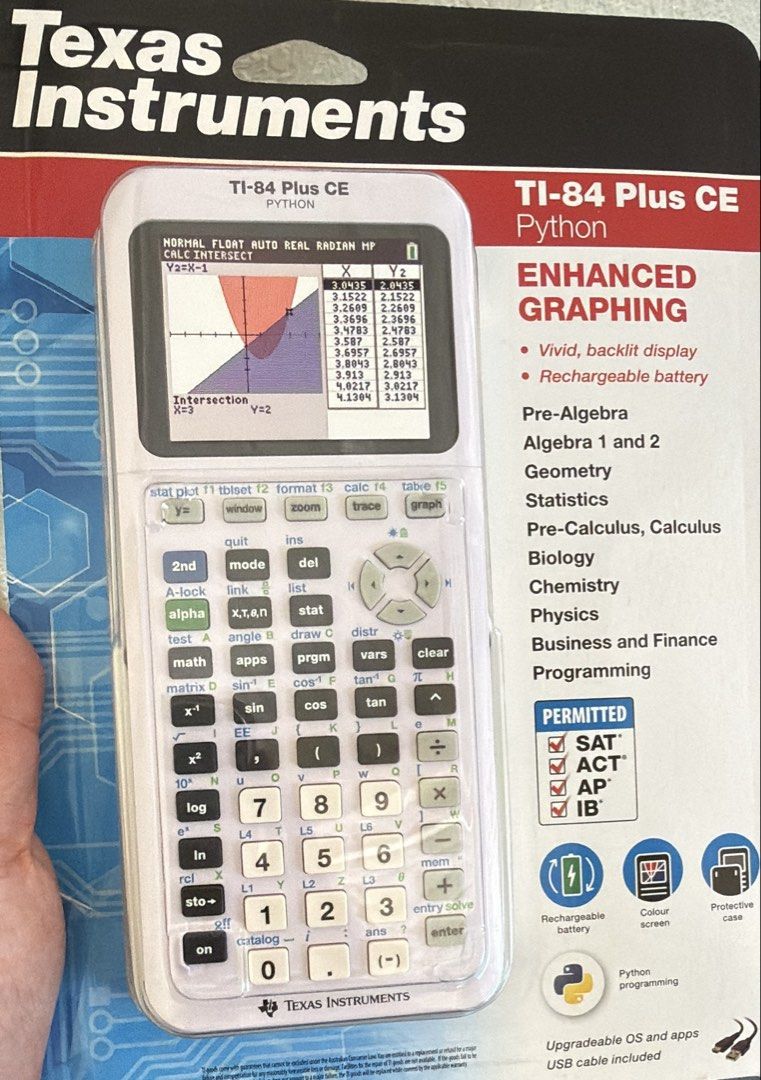 TI 84 plus CE python (Category: Assessment Books) located in Singapore. Submitted by the.kuruma.shop (Listing ID 1442027963, Image 2). Description: Perfect in mint condition. Actual Retail Price = $260.