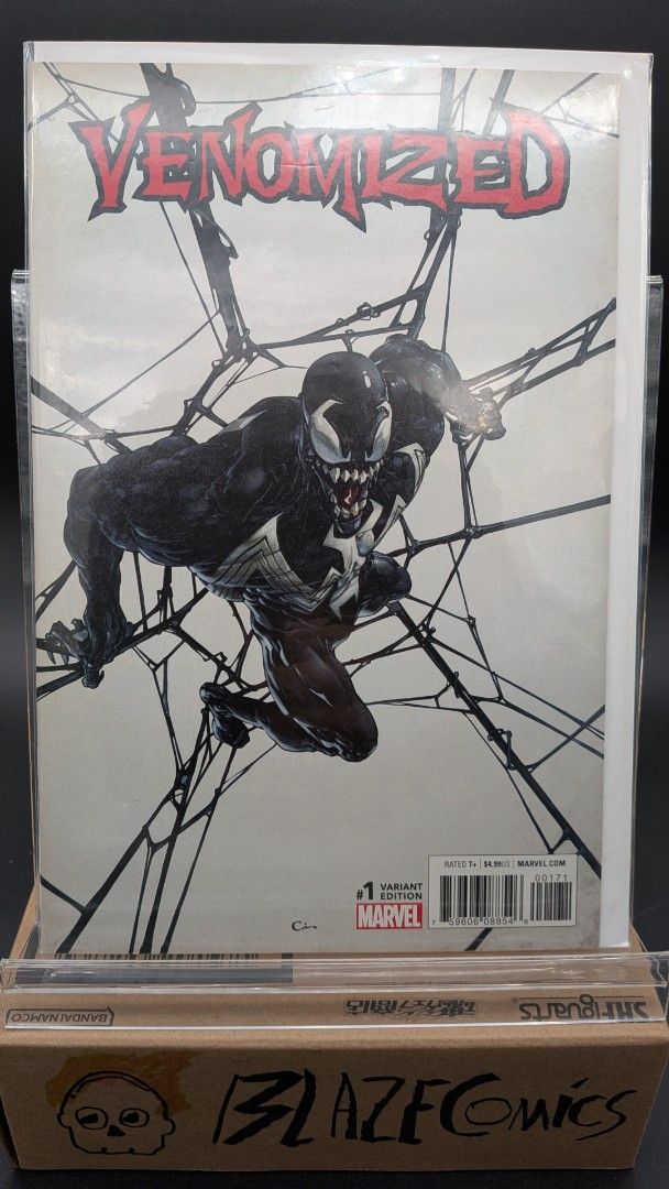Venomized #1 Marvel Comics Variant Edition (Clayton Crain) (Category: Comics & Manga) located in Manila. Submitted by blazecomics (Listing ID 1442046525, Image 1). Description: - Venomized #1 Variant Edition Comic - Features a dynamic pose of Venom - Must-have for Marvel and Venom fans - Great collectible item - Clayton Crain.