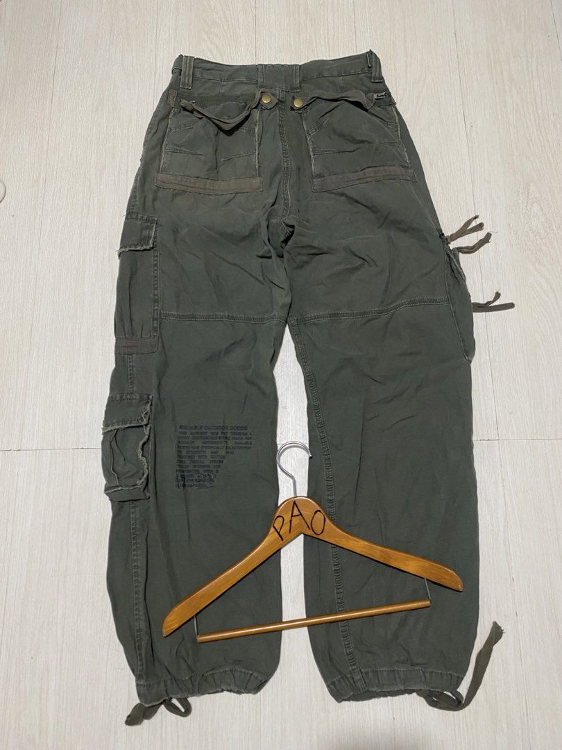 Vintage Cargo Creator utility tactical pants (Category: Jeans) located in Davao. Submitted by VapenDrip (Listing ID 1442073113, Image 2). Description: Vintage Cargo Creator multi pocket utility tactical pants Waist 28-29 Length 41 Thigh 12 Hem 10 (adjustable) In good condition 850+sf.