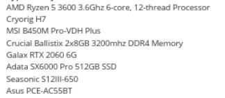Well Used PC Build Typhoon Systems Roku Lite474194580435773445