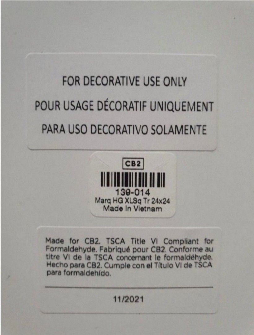 White High Gross Surface Tray 24"x24"473902380346910723