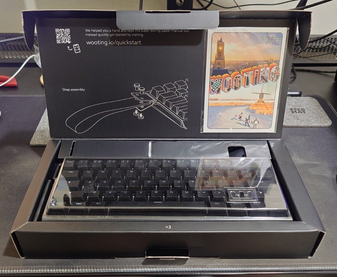 Wooting 60HE Mechanical Keyboard with PC Switch Plate473703977195950082