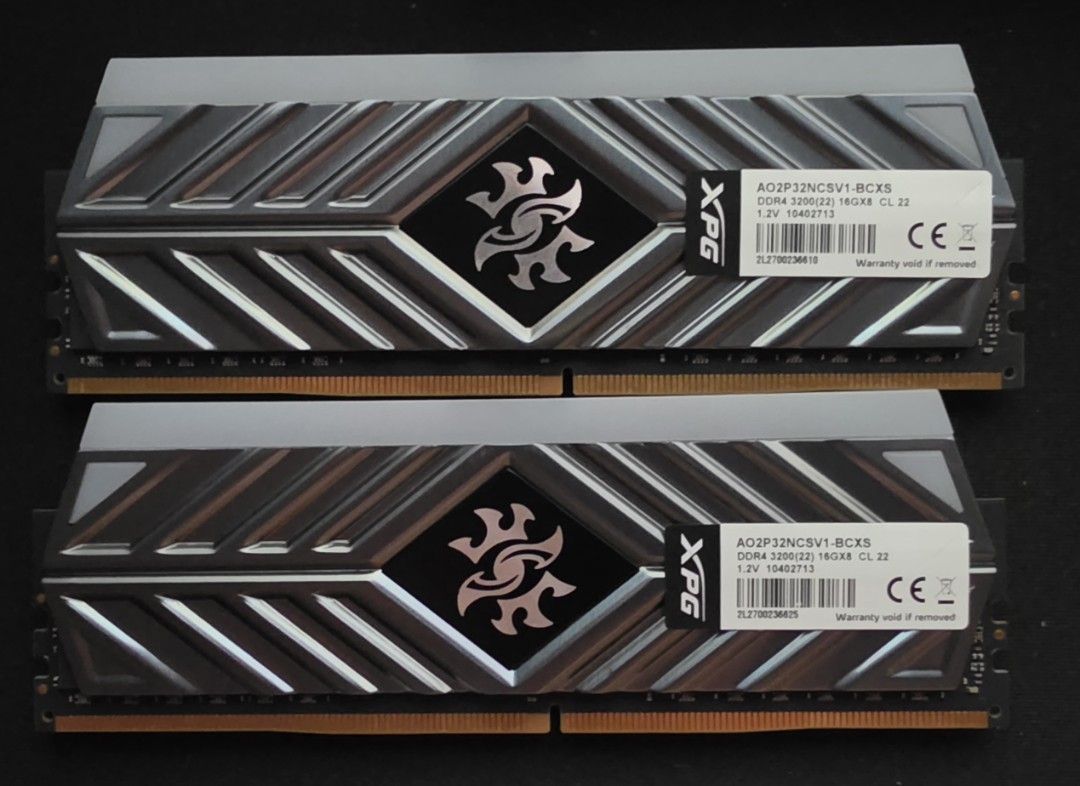 XPG 16GB DDR4 3200 RGB DESKTOP RAM