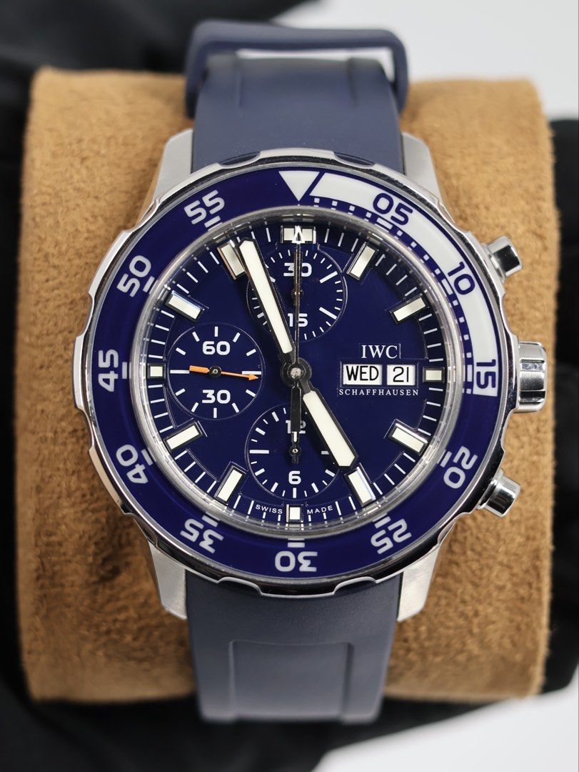 2012 IWC Aquatimer Chronograph Ref. IW376711 (Category: Luxury Watches) located in Manila. Submitted by j_pua (Listing ID 1442272937, Image 3). Description: 2012 IWC Aquatimer Chronograph Ref. IW376711 Complete set Condition: 9.5/10 Price: PHP 238,000 (slightly negotiable) Open to trade offers Meet-ups within Metro Manila (Greenhills preferred) Open for authentication at any reputable service center.
