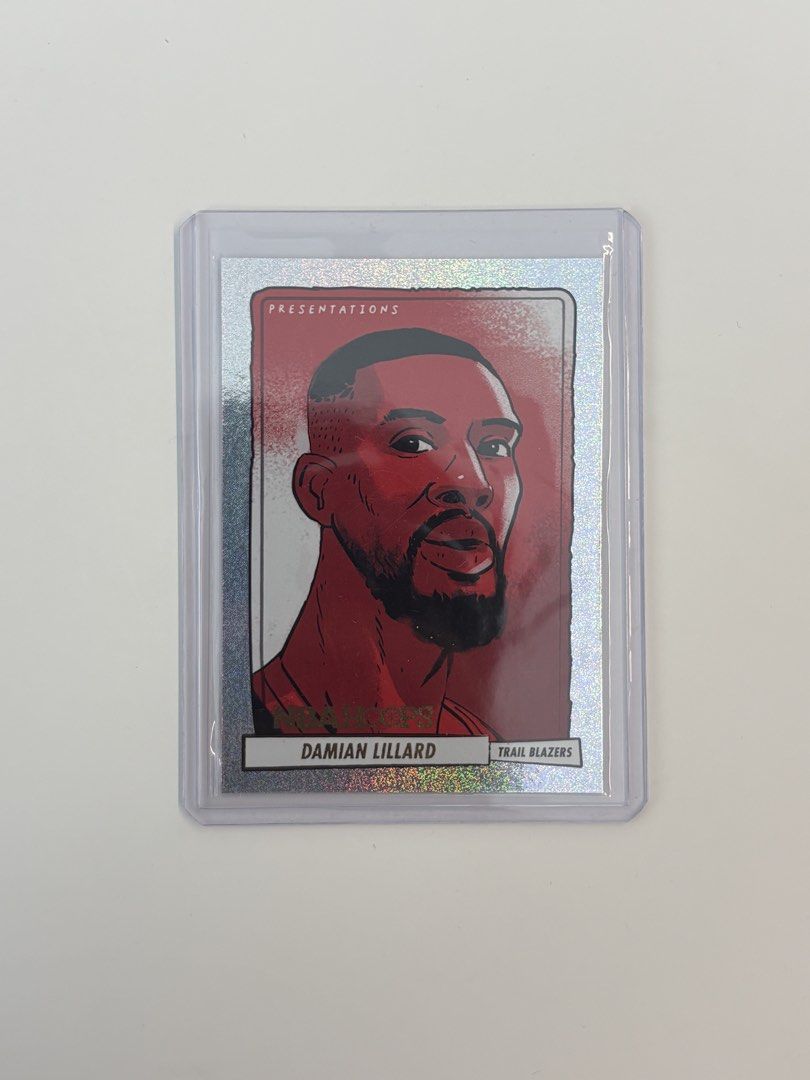 2023-24 Panini Hoops Basketball Damian Lillard SSP Case Hit Card ...