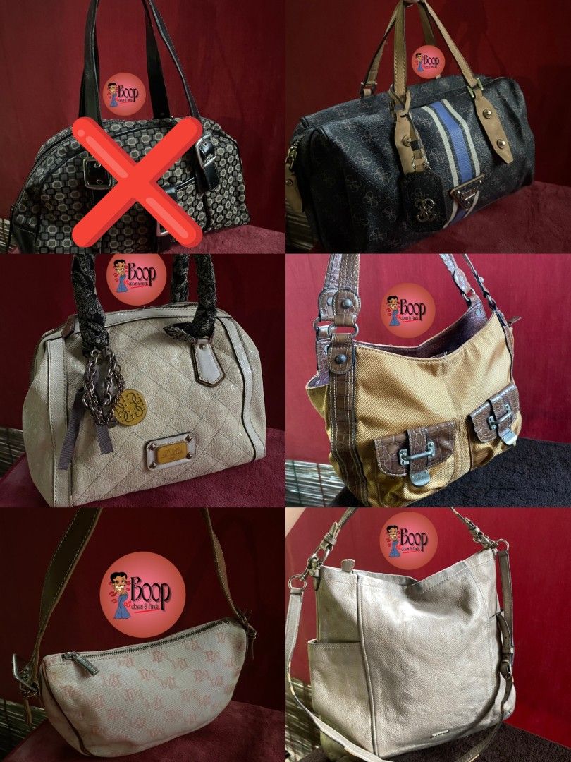 5 pcs Luxury and Vintage bags bundle (Category: Luxury Bags & Wallets) located in Bautista. Submitted by _b00pcloset2024 (Listing ID 1441828320, Image 1). Description: ๑❥๑═✦═ 𝓫𝓸𝓸𝓹 𝓬𝓵𝓸𝓼𝓮𝓽 𝓪𝓷𝓭 𝓯𝓲𝓷𝓭𝓼 ═✦═๑❥๑ mine now, pay now ━❥ 𝚔𝚒𝚗𝚍𝚕𝚢 𝚛𝚎𝚊𝚍 𝚋𝚎𝚏𝚘𝚛𝚎 𝚙𝚞𝚛𝚌𝚑𝚊𝚜𝚒𝚗𝚐 Note: please manage your expectations, all items are ukay/preloved, so they may have little signs of usage like stains, scratches, cracking, loose thre