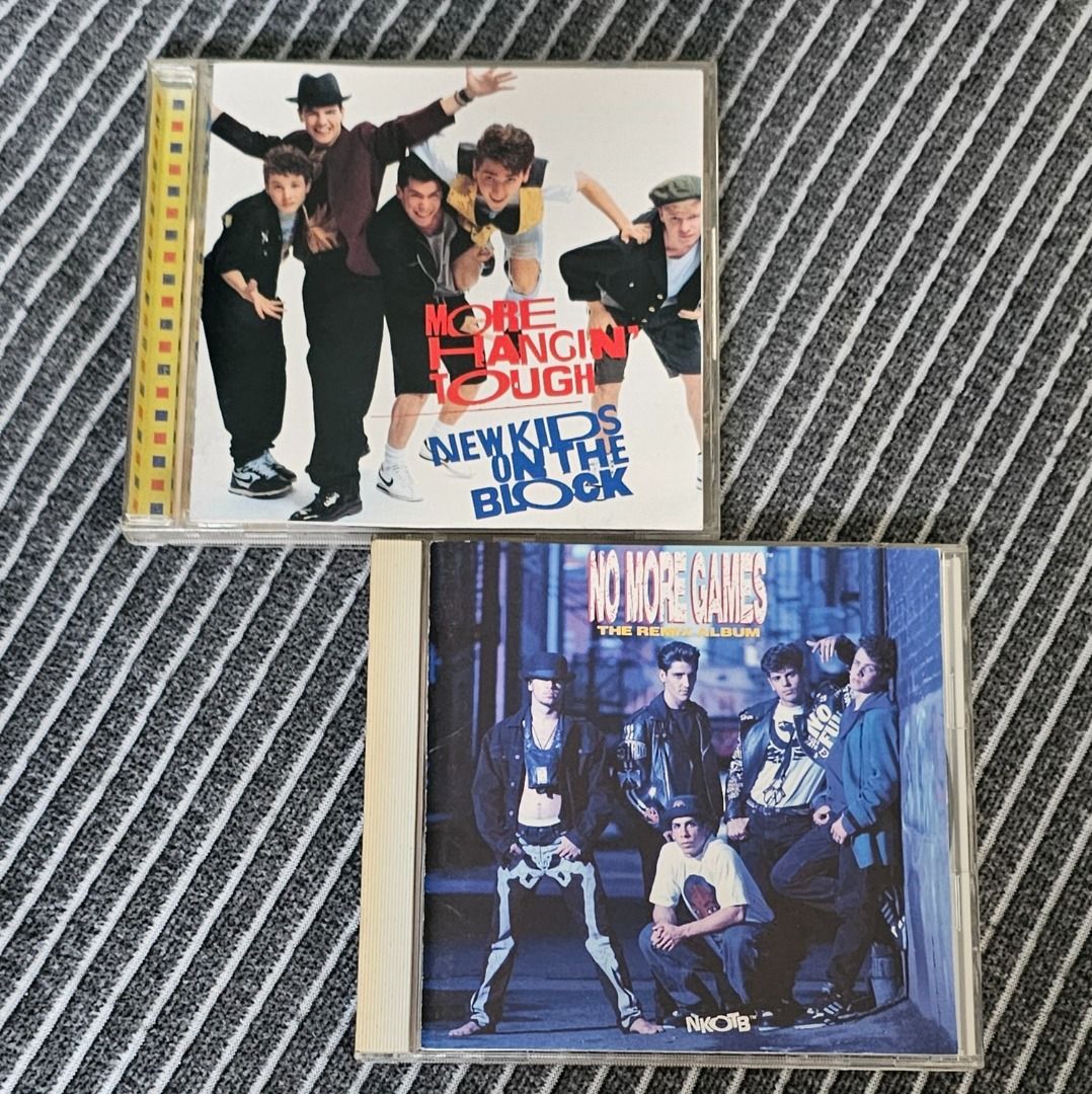 🔥 ALL FOR $18 🇯🇵 [2CD NKOTB] New Kids On The Block – More Hangin' Tough / No More Games (The Remix Album) (Category: CDs & DVDs) located in Singapore. Submitted by strangecell (Listing ID 1442156368, Image 1). Description: Many more Various Genres: https://www.carousell.sg/p/1253907759 Electronic Dance, EDM, DJ Mix: https://carousell.com/p/1035784902 Easy Listening, Funk Soul, Lounge, Jazz, New Age, Chill-out: https://carousell.com/p/102894339