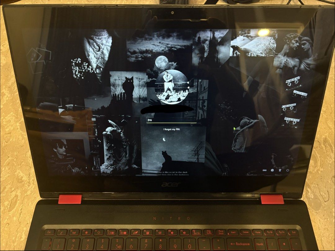 Acer Nitro 5 Gaming Laptop Red Backlit Keyboard488533955718031361