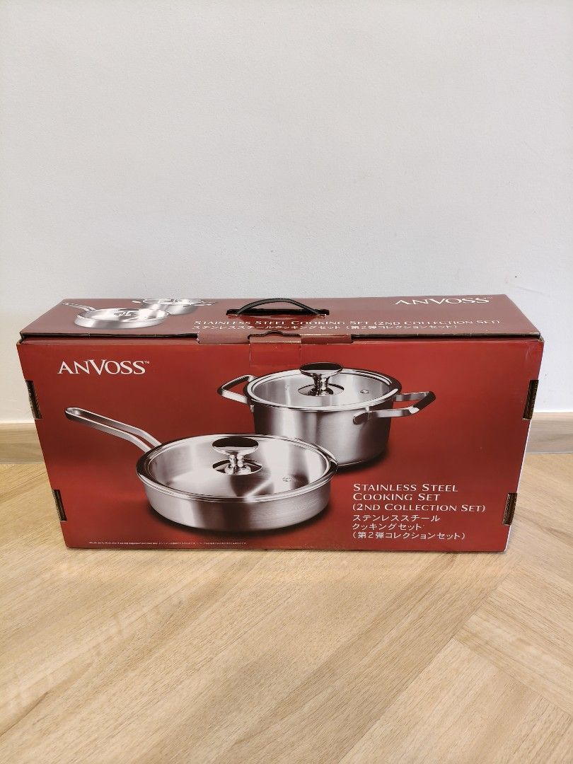 ANVOSS Stainless steel Cooking Set (2nd collection)