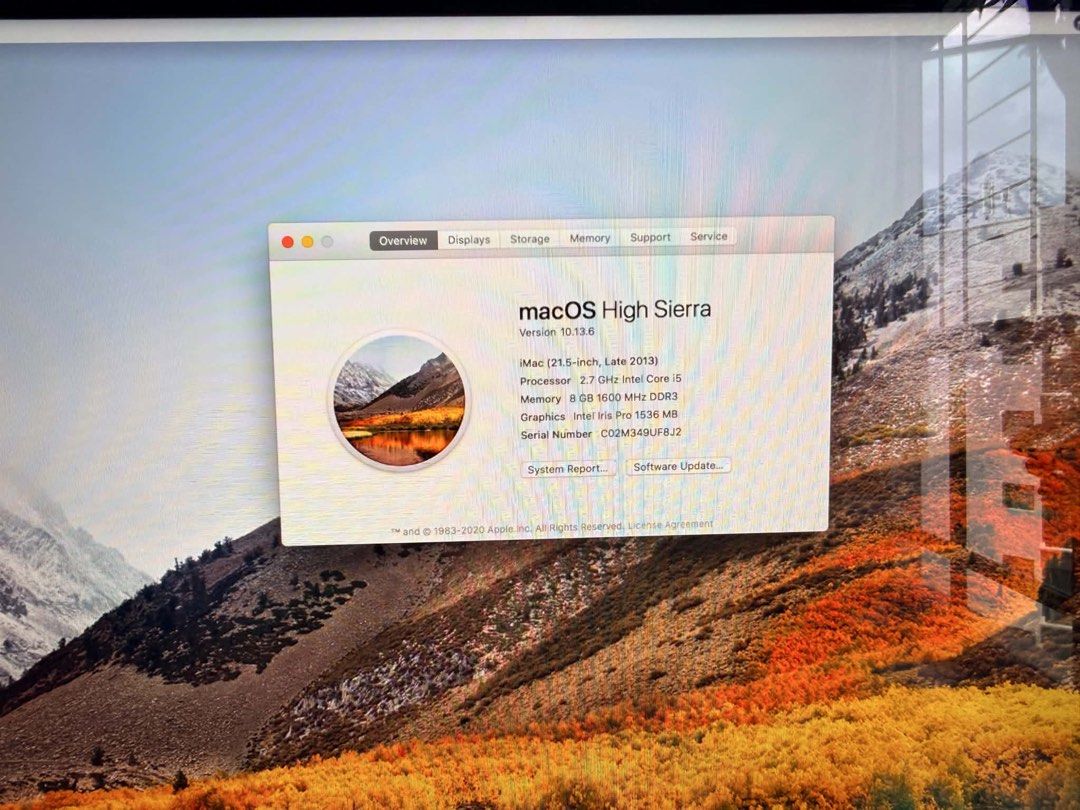 Apple iMac 21.5-inch Late 2013475013267986196485