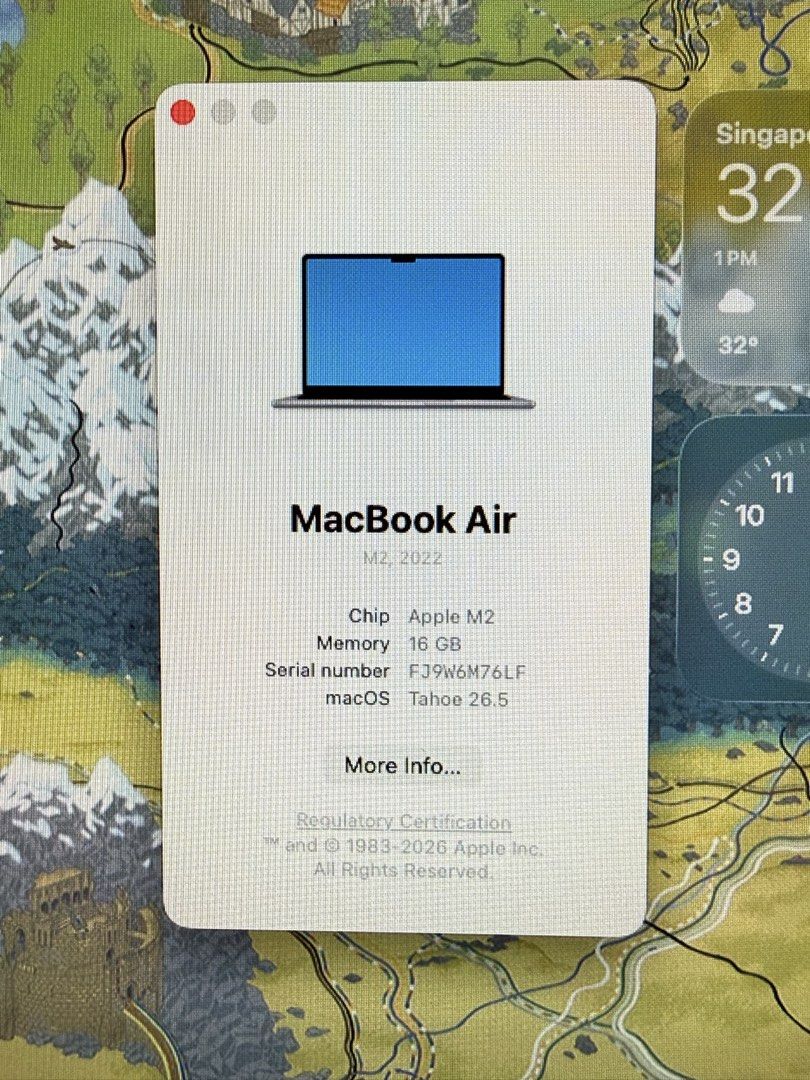 Apple MacBook Air M2 16GB RAM474659510551193601