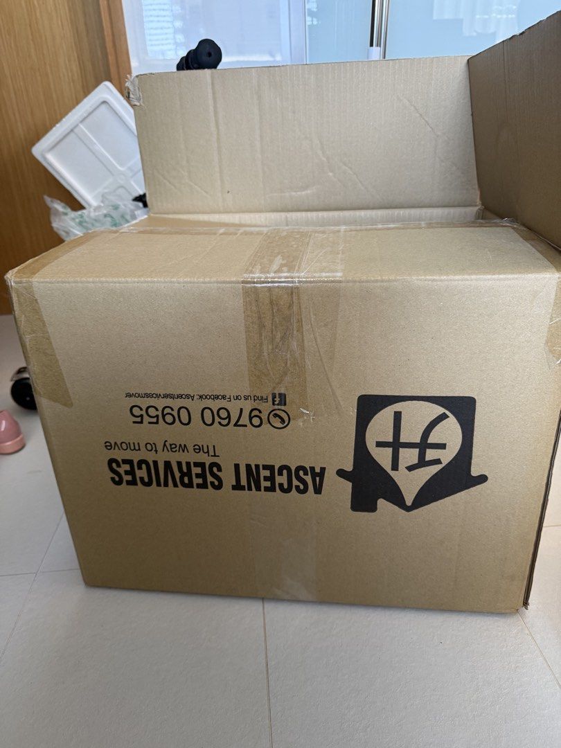 Ascent Services Moving Boxes - Various Sizes474475410931077121