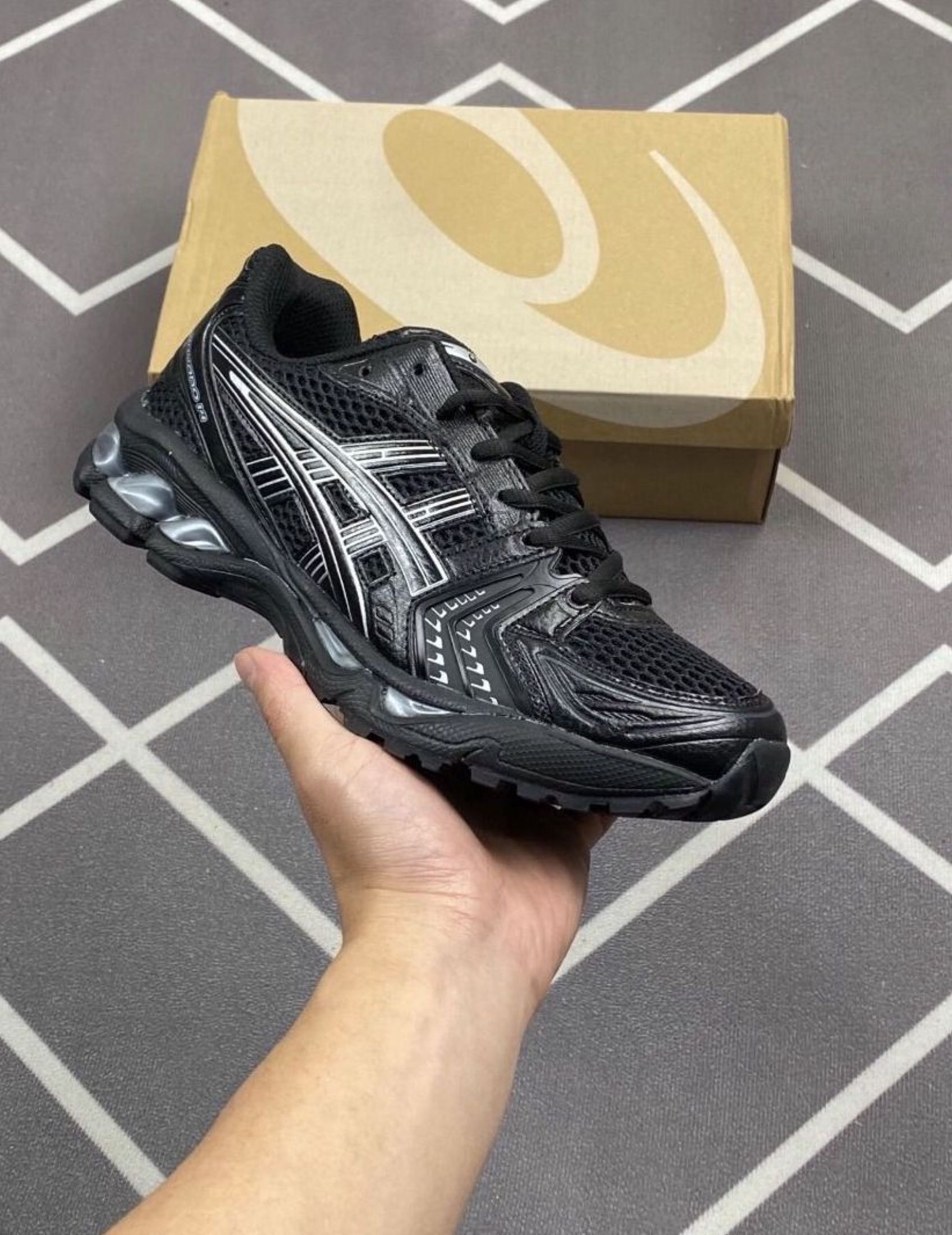 ASICS Gel-Kayano 14 Shoes Black (Category: Sneakers) located in Singapore. Submitted by jswifteagle (Listing ID 1442341749, Image 1). Description: 🌈 Asics New Color! ASICS Gel-Kayano 14 Shoes Black ✨ Brand New | Premium quality 🚚 Free shipping | J&T/Ninja Van 💰 COD | Pay on arrival 📸 3-day confirm Limited stock!.