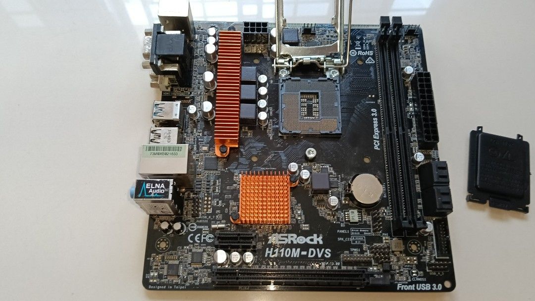 Asrock h110m dvs motherboard