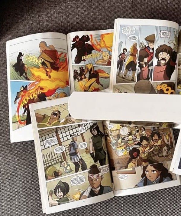 Avatar The Last Airbender Comics Collection (Category: Comics & Manga) located in Quezon City. Submitted by junkstar2020 (Listing ID 1440019875, Image 3). Description: Set of 3 - Own a piece of the Avatar universe! - Collection includes graphic novels 'The Promise' Parts 1-3 (The Last Airbender). - Dive into the continuing adventures of Aang Based on Nickelodeons hit show Great condition.