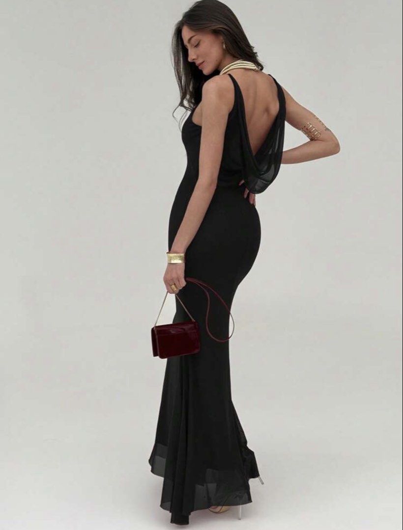 Backless Date Party Dress (Category: Dresses) located in Pasig City. Submitted by _clickandshopby2j (Listing ID 1442300327, Image 3). Description: good as new. (only used once).