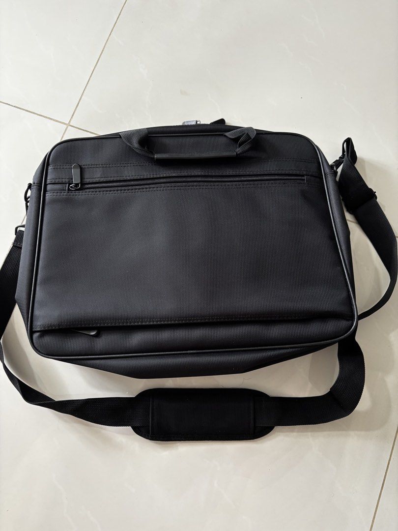 Black polo Laptop Bag with Shoulder Strap474674100888545281