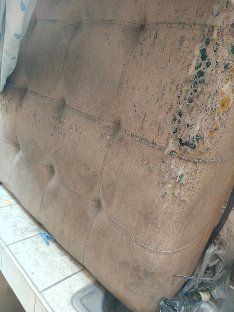 Free Light Brown Square Tufted Sofa Cushion/Ottoman Used (Category: Sofas) located in Quezon City. Submitted by oddduck02 (Listing ID 1442250378, Image 1). Description: - Free Square Light Brown tufted sofa/ottoman - Leather fabric shows wear and tear , damaged upholstery - Tufting is still intact - Reason for Selling = Cleaning House - Can be picked up - c/o interested person - For Free, as is. Please check photos for condition - Approximate Siz