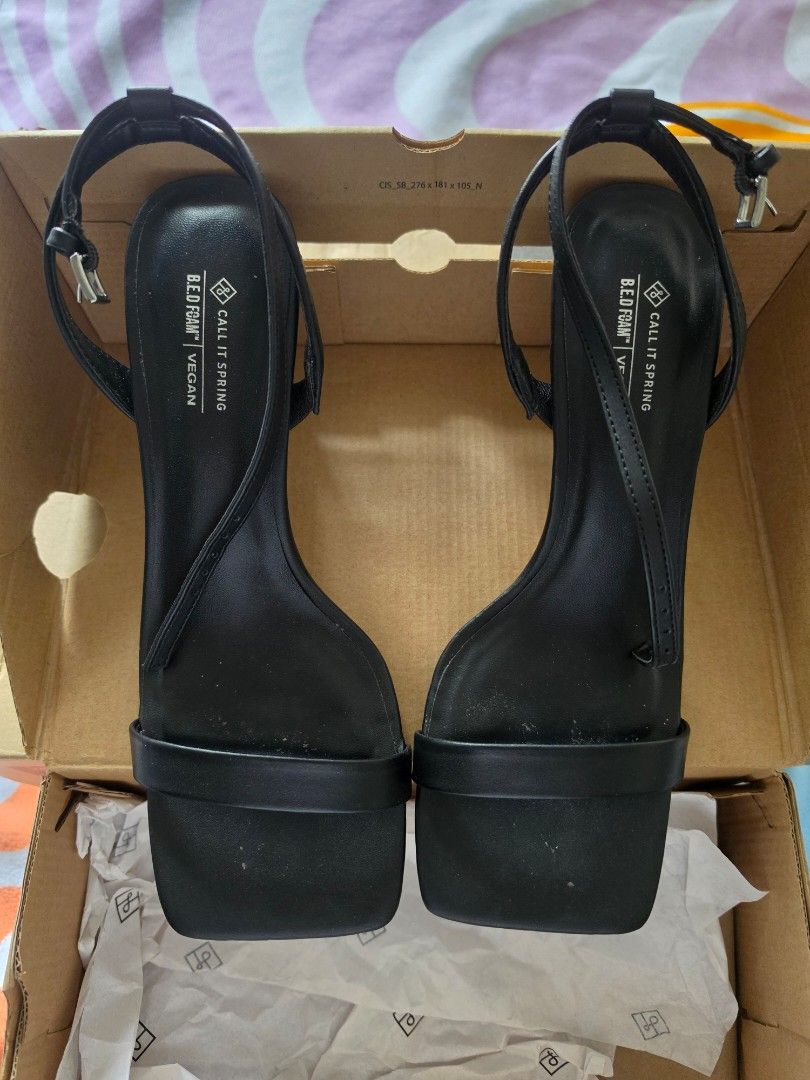 Call It Spring Normani Kitten Sandal Heels (Category: Heels) located in Paranaque City. Submitted by krisfuentes (Listing ID 1442207654, Image 1). Description: original price: 2,134 size: 7.5 US used 2x bought from zalora.