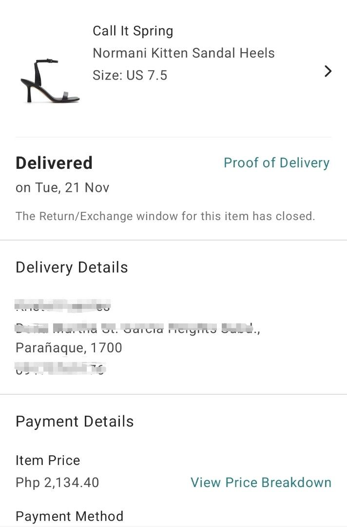 Call It Spring Normani Kitten Sandal Heels (Category: Heels) located in Paranaque City. Submitted by krisfuentes (Listing ID 1442207654, Image 3). Description: original price: 2,134 size: 7.5 US used 2x bought from zalora.