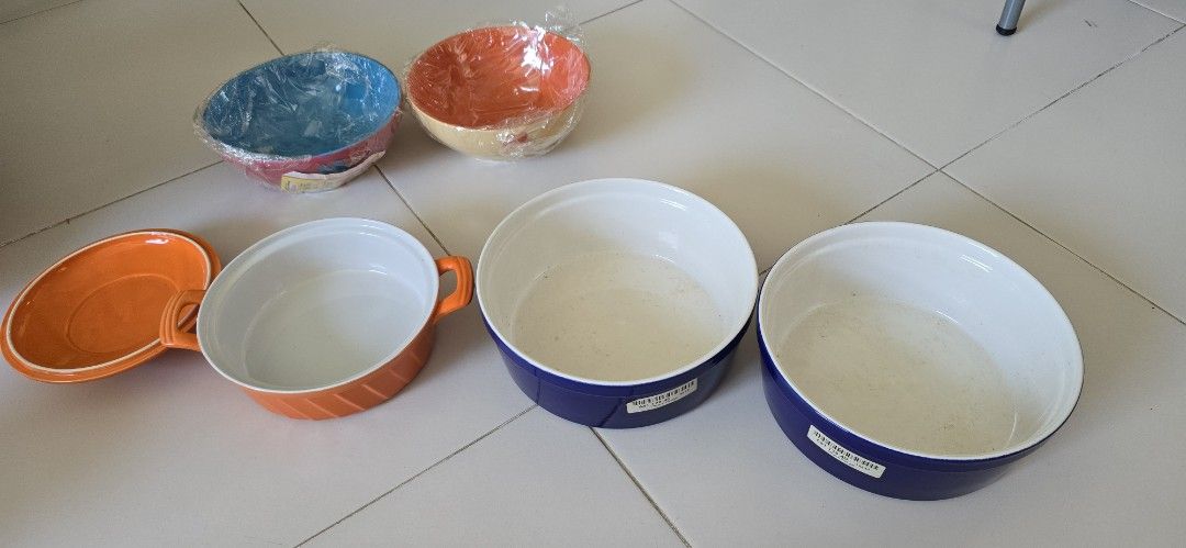 Ceramic Baking Dishes and Bowls Set