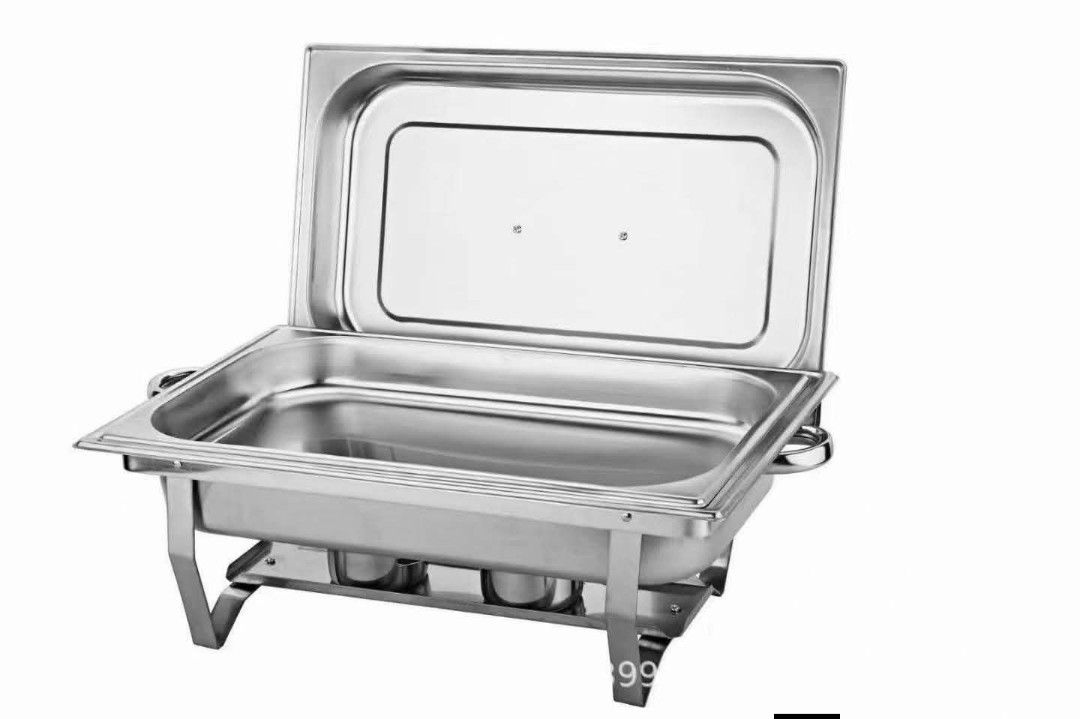Chafing dish 12L (Category: Food Organization & Storage) located in Manila. Submitted by yzcartph (Listing ID 1442205002, Image 2). Description: single 1000 double 1100.