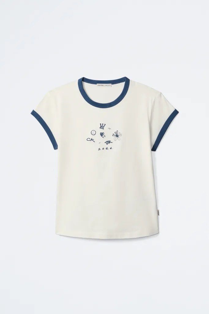 CKJK Calvin Klein Ringer T-Shirt (Category: Shirts) located in Baliuag. Submitted by camikth (Listing ID 1442320860, Image 1). Description: - bought at CKJK Shang - worn once to fit, no tags na - can send actual pics of item in dms :).