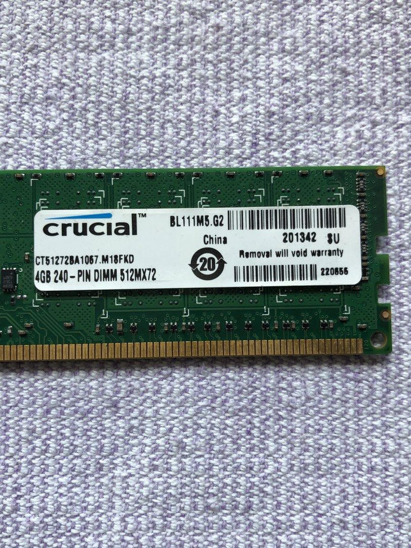 Crucial Ram 4GB x 2474538634904217602