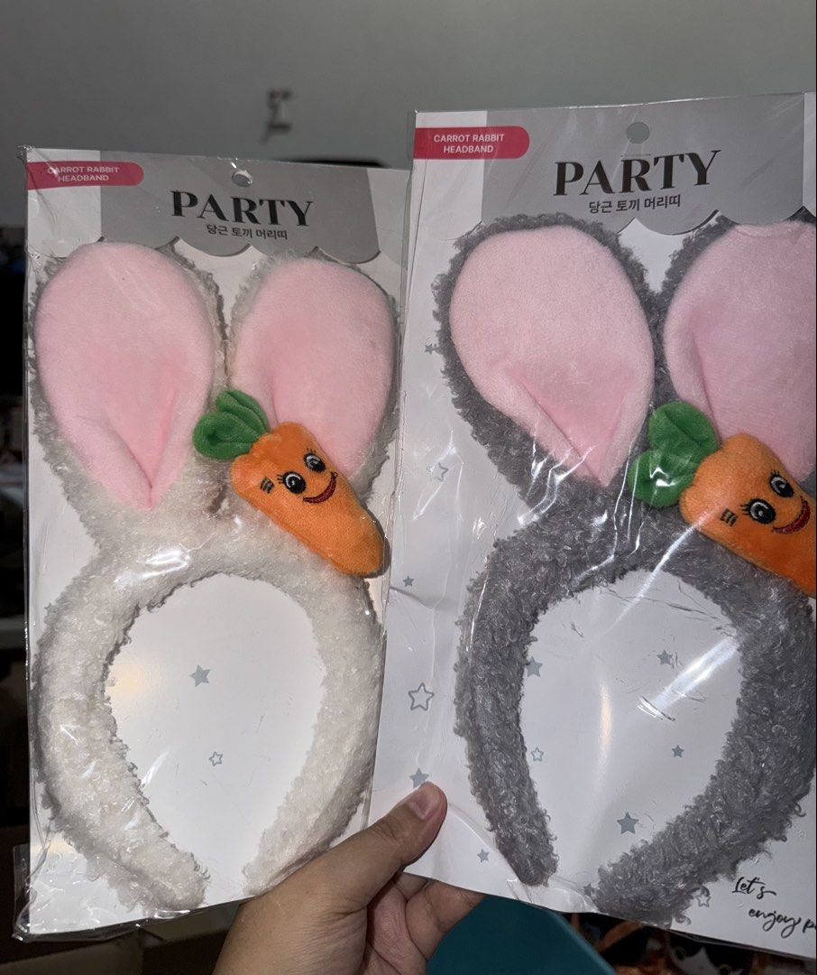 Cute Headbands (Category: Hair Accessories) located in Manila. Submitted by buzzerbidder (Listing ID 1442275549, Image 1). Description: Cute headbands Bunny Ears Big Bow For only ₱80 each or 3 for ₱200 #bunnyears #headbands #cute #japansurplus #budolfinds #costume #hairaccessory #headband.