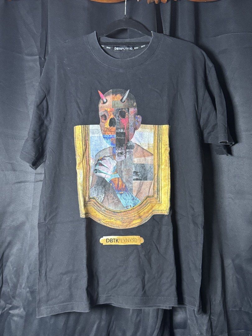 DBTK (Category: Tshirts & Polo Shirts ) located in Paranaque City. Submitted by human.anthem (Listing ID 1442268550, Image 1). Description: Dbtk x Lnyrd Artist collab Rare find.