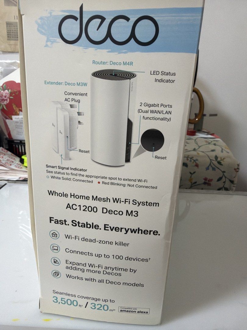 Deco’ whole home mesh wi-fi system475037027313264641