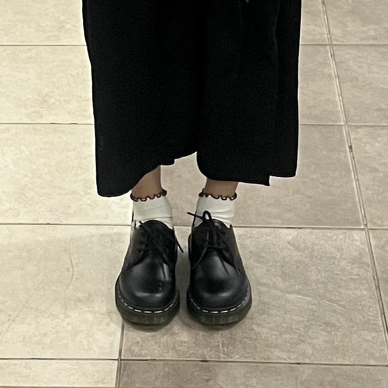 Dr. Martens 1461 Black Leather Shoes (Category: Loafers) located in Manila. Submitted by amazingkris (Listing ID 1442300554, Image 3). Description: - Classic Dr. Martens 1461 shoes - Black leather construction - Iconic 3-eyelet oxford style - Signature yellow stitching - Air-cushioned sole for comfort - Comes with original box and tags - Versatile for everyday wear and styling - Bought in Japan last 2024 - Retail price around 10k pesos - worn twi