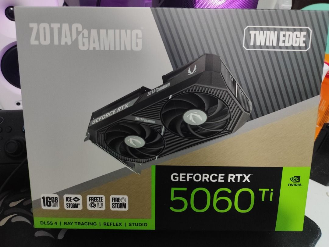 DDR5 Gaming PC (Category: Desktops) located in Las Pinas. Submitted by ddave. (Listing ID 1442340690, Image 2). Description: CPU: Ryzen 5 7500F GPU: Zotac RTX 5060ti 16gb MOBO: Gigabyte B650M Gaming WIFI RAM: 32GB Apacer Panther DDR5 6000 MHz SSD: 1TB Samsung 990 EVO Plus Gen 5 NVMe CPU COOLER: Cougar Forza 50 Essential PSU: Galax Omega GL650S 650W, 80+ Bronze CASE: MSI MAG Forge M100R OS: Win 11 Pro Speaker - Edifier MR4 Monitor - Acer Nitro VGO