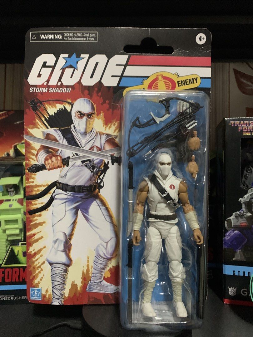 G.I. Joe Storm Shadow Action Figure (Category: Action & Battle Toys) located in Paranaque City. Submitted by rysauto (Listing ID 1442319272, Image 1). Description: Sealed Card not perfect 6inch 2000.