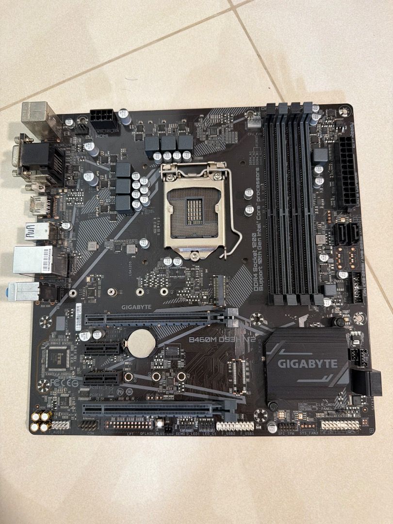 gigabyte b460m ds3h v2 motherboard