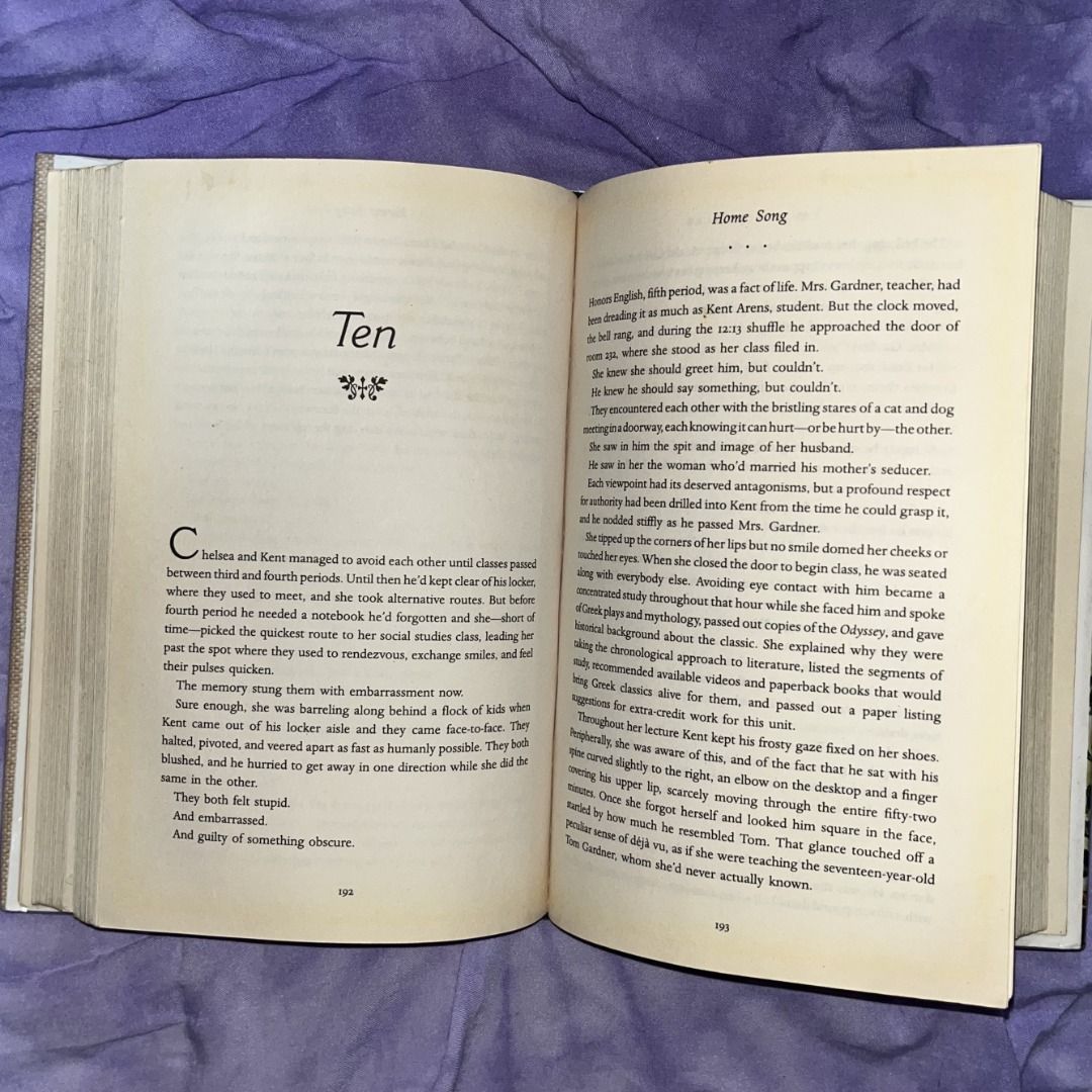 Home Song by LaVyrie Spencer (Category: Storybooks) located in Manila. Submitted by simounestyles (Listing ID 1442181243, Image 2). Description: ✎ᝰ. books for sale ☕︎ ₱ 100 - hardbound -rfs: decluttering ✩₊˚.⋆ 📖 ☾⋆⁺₊✧ For more books, see catalogue: https://tinyurl.com/SimouneStylesBookCatalogue .