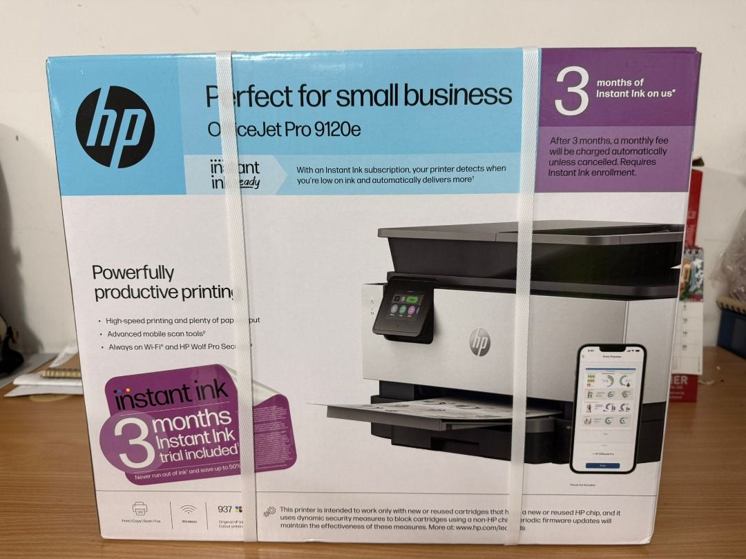 HP OfficeJet Pro 9120e Printer - Perfect for Small Business474426456796702720