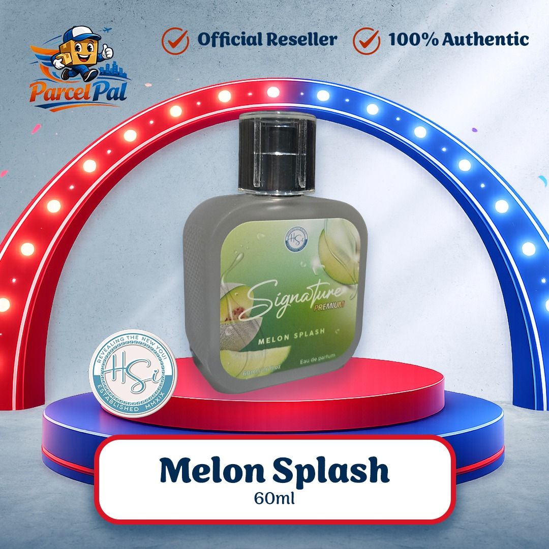HSI Signature Premium Perfume - Melon Splash (Category: Fragrance & Deodorants) located in Marikina City. Submitted by parcelpal.store (Listing ID 1442313720, Image 3). Description: HSI Signature Premium Perfume - Melon Splash.