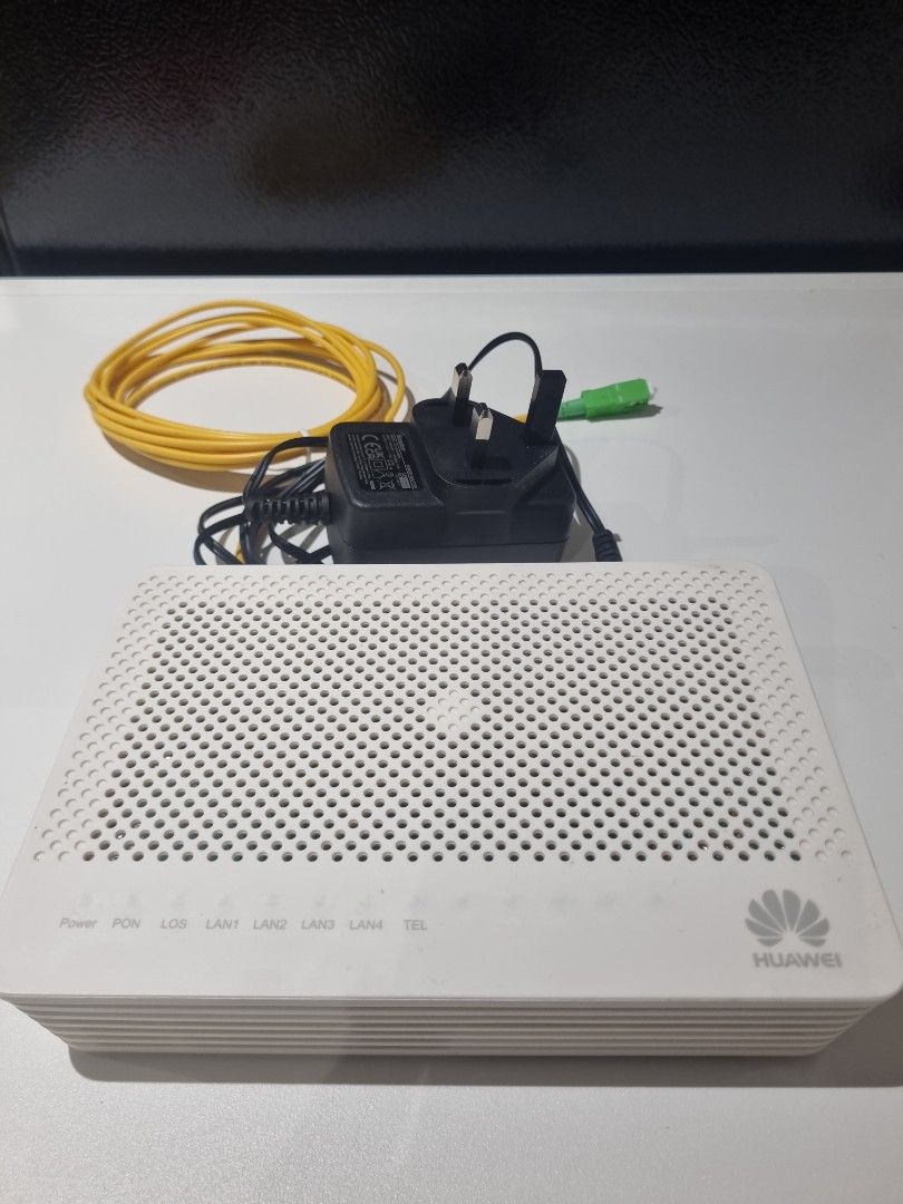 Huawei Optixstar GPON Terminal with Power Adapter and Cable