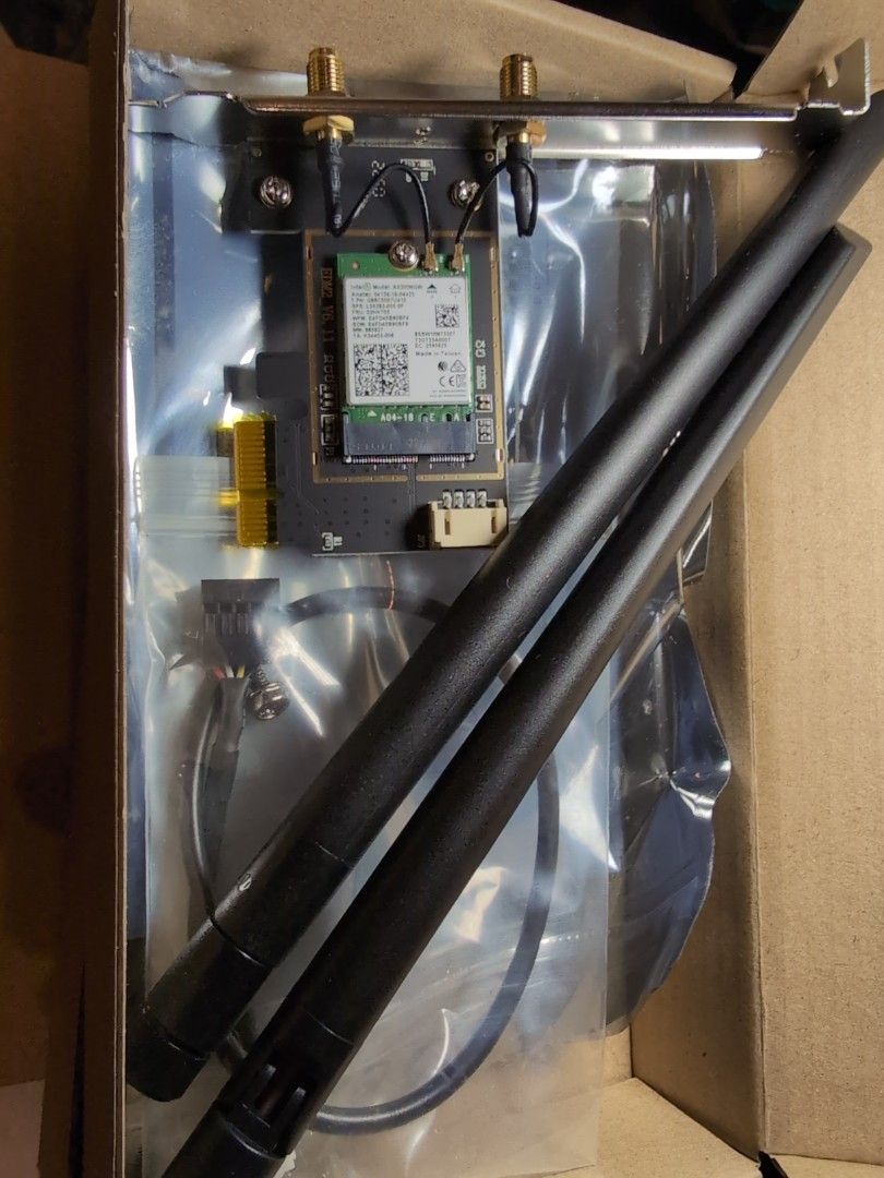Intel AX200 Wifi AX + BT 5 Wireless Network Adapter
