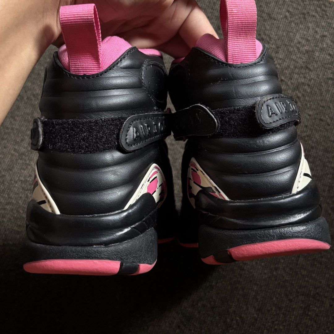 Jordan 8 Retro Pinksicle (GS) (Category: Sneakers) located in Pasig City. Submitted by bootsoftravel_ph (Listing ID 1442258001, Image 3). Description: Jordan 8 Retro Pinksicle (GS) used - Good FOR SALE No box FREE shipping Issue: no issue Price ₱ 1,995 size: EU 38 / UK 5 / US 5.5y Guaranteed 100% Legit 💯 We ship nationwide 🚚.