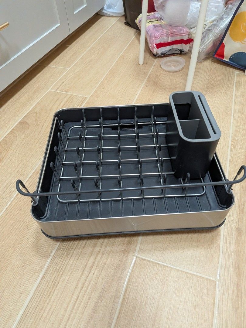 Joseph Joseph Extendable Dish Rack  Drainer with Cutlery Holder474729892105441282