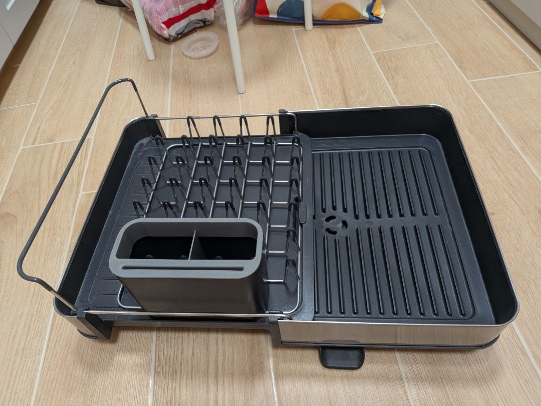 Joseph Joseph Extendable Dish Rack  Drainer with Cutlery Holder474729892105441283