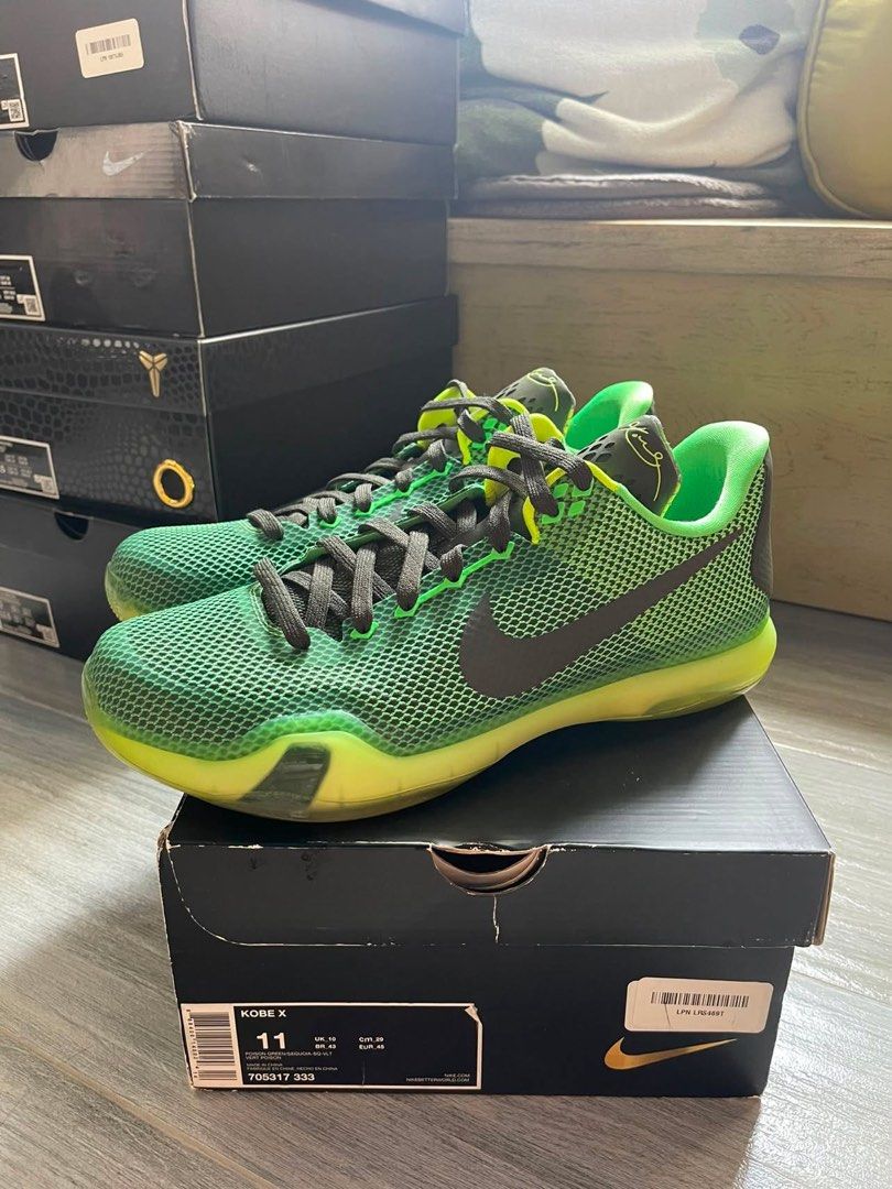 Kobe （分類：波鞋）位於 Hong Kong。 由 i_am_chi 提交（商品編號 1442214721，圖片 1）。簡介： 搬屋想清鞋 只求搵有心人收留 價錢一定比市價平‼️ 歡迎問價或帶價問 有需要可以提供更多相及片👍🏻 所有價錢都可以商議 買得多可以平啲‼️ 1. Kobe 10 Poison Green US11 100%新 $4200 2. Kobe 6 All Star US11 100%新(無原裝盒) $3000 3. Kobe 6 Grinch US11 100%新 $5900 (hold) 4. Kobe 6 Reverse Grinch US11 100%新 $3100 (hold) 5. Kobe 6 Preluxe US11 100%新 $7500 6. Kobe 6 mamba US11 100%新 $6300（hold) 7. Kobe 6 Dodgers US11 100%新 $2500 (hold) 8. Kobe 6 light tube US
