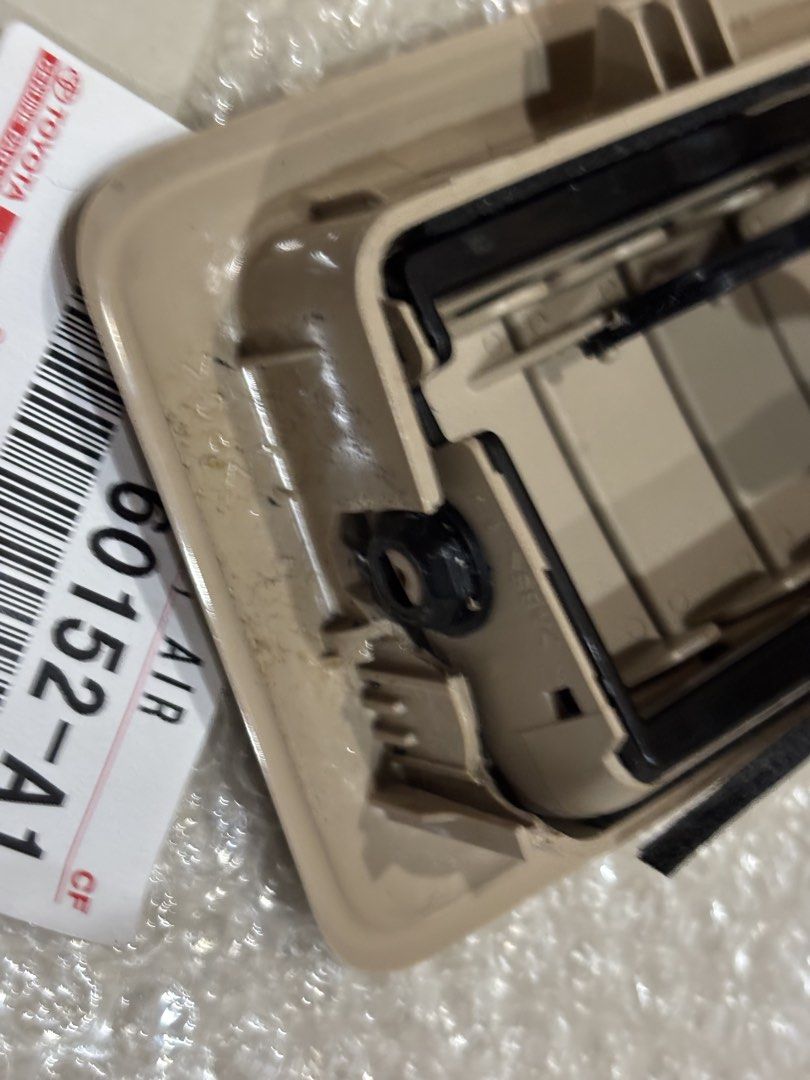 Land Cruiser 200 rear left side aircon vent (Category: Other Automotive Parts and Accessories) located in Manila. Submitted by jc_jc_jc (Listing ID 1442166173, Image 3). Description: Used Left Rear Airconditioner Vent For Toyota Land Cruiser 200 Damaged holder - See Pic #3 Need to fix it by yourself.